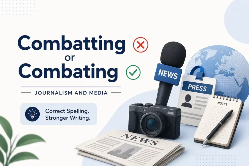 Journalism And Media Combatting or Combating