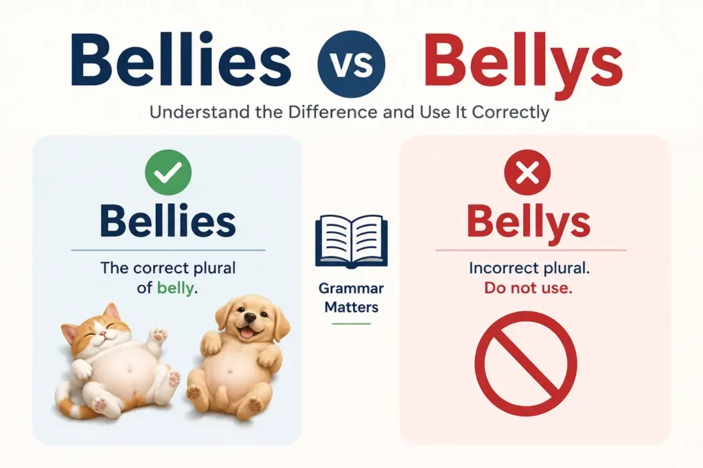 Bellies vs Bellys: 5+ Easy Rules to Get It Right