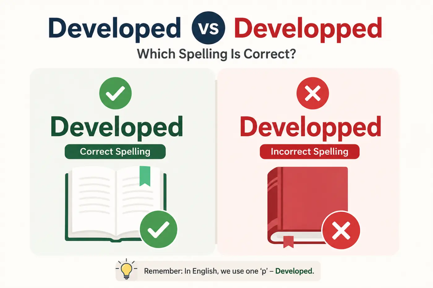 Developed vs Developped: 7 Key Differences You Need to Know