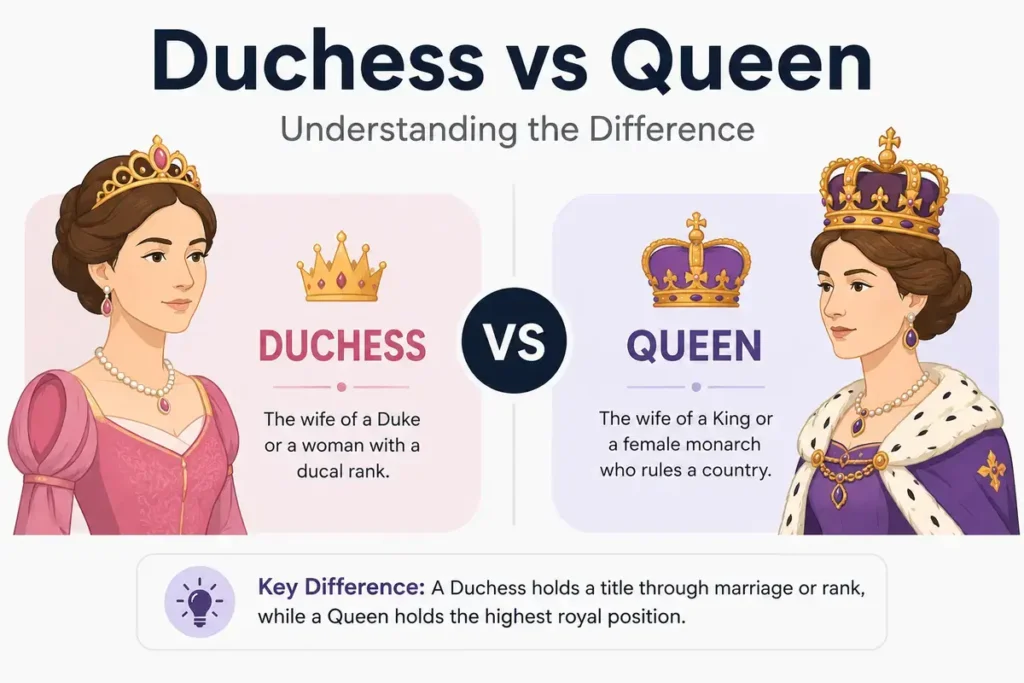 Duchess Versus Queen Duchess Versus Queen