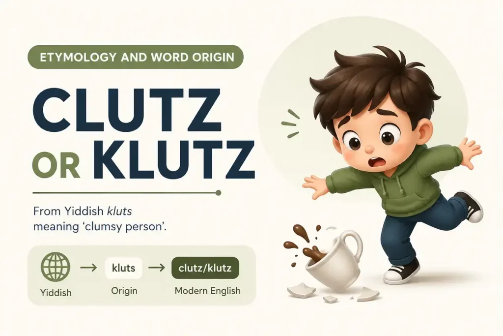Etymology And Word Origin Clutz or Klutz