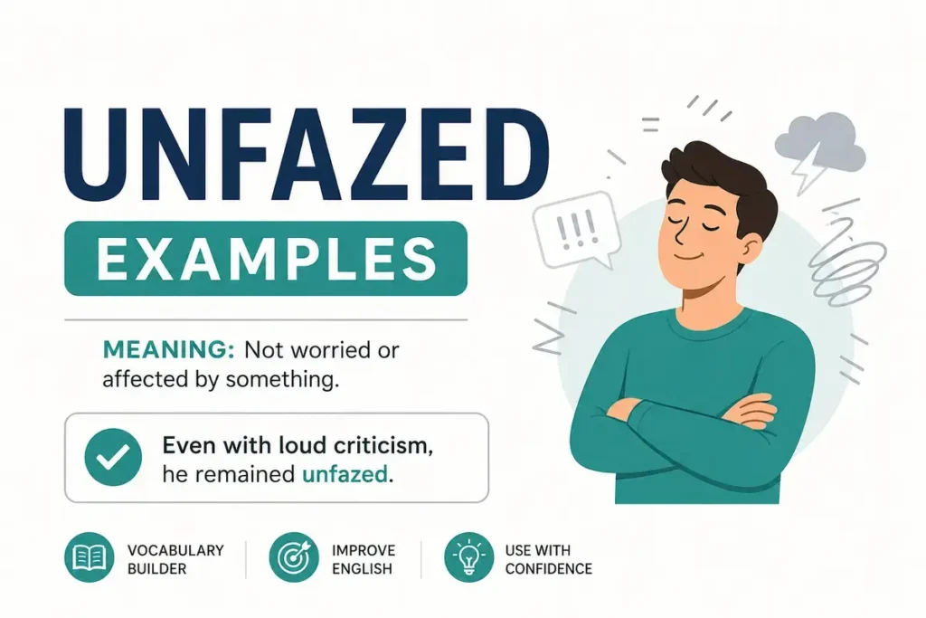 Unphased or Unfazed