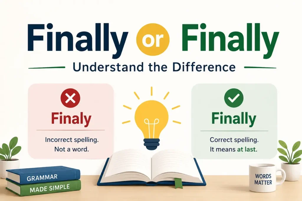 Finaly or Finally: 5 Easy Rules to Never Misspell It Again