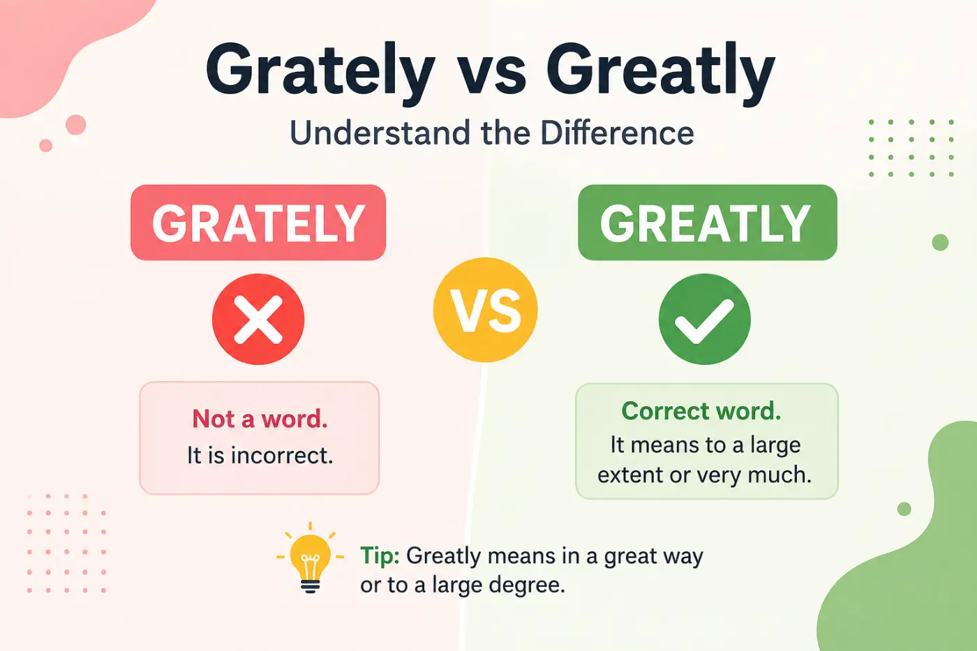 Grately vs Greatly: Stop This Common Spelling Mistake (2026)