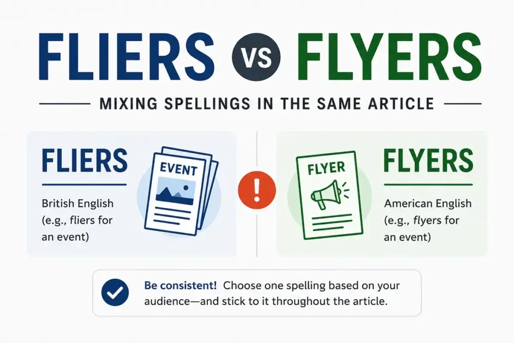 Assuming Search Results Set The Rule Fliers vs Flyers