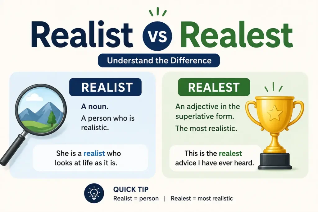Realist vs Realest in 2026: Which Form Sounds Natural?