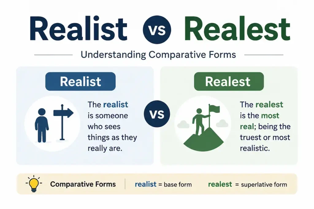 Realist vs Realest Comparative Forms
