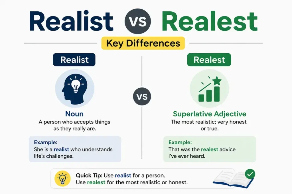 Realist vs Realest Key Differences