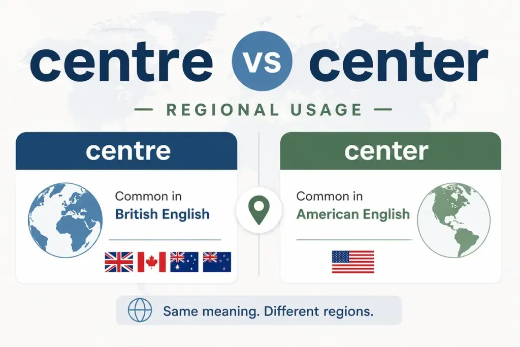 Regional Usage Centre vs Center