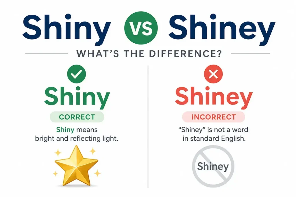 Shiny vs Shiney