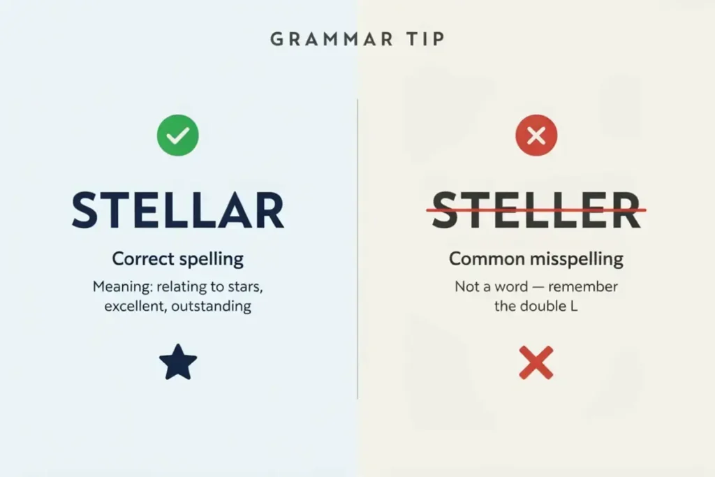 Key Differences Stellar vs Steller