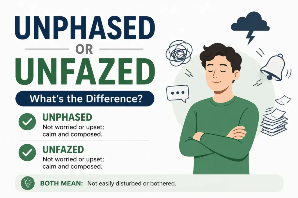Unphased or Unfazed