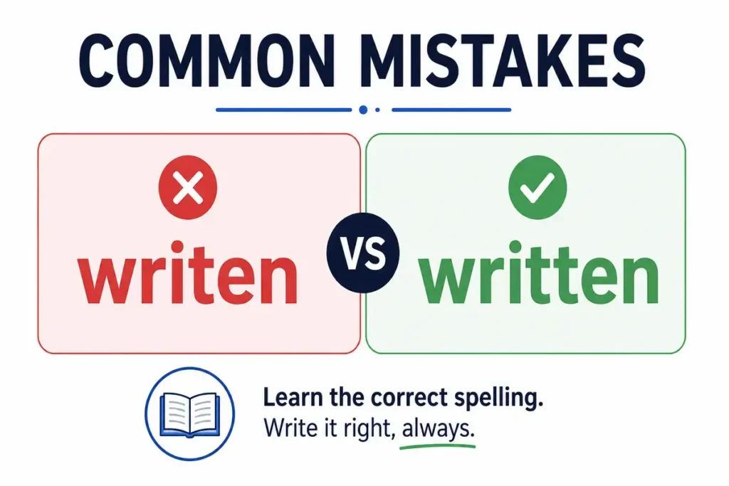 writen or written