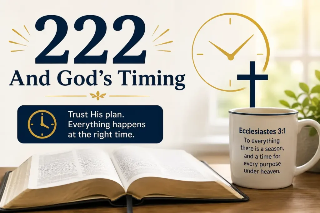 222 Meaning In The Bible explained through God’s timing, faith, and trust in His plan.