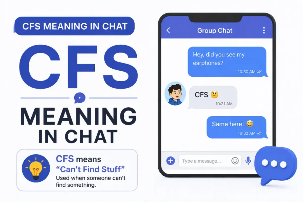CFS Meaning in Text — a concise explanation of what “CFS” means in text and chat conversations.
