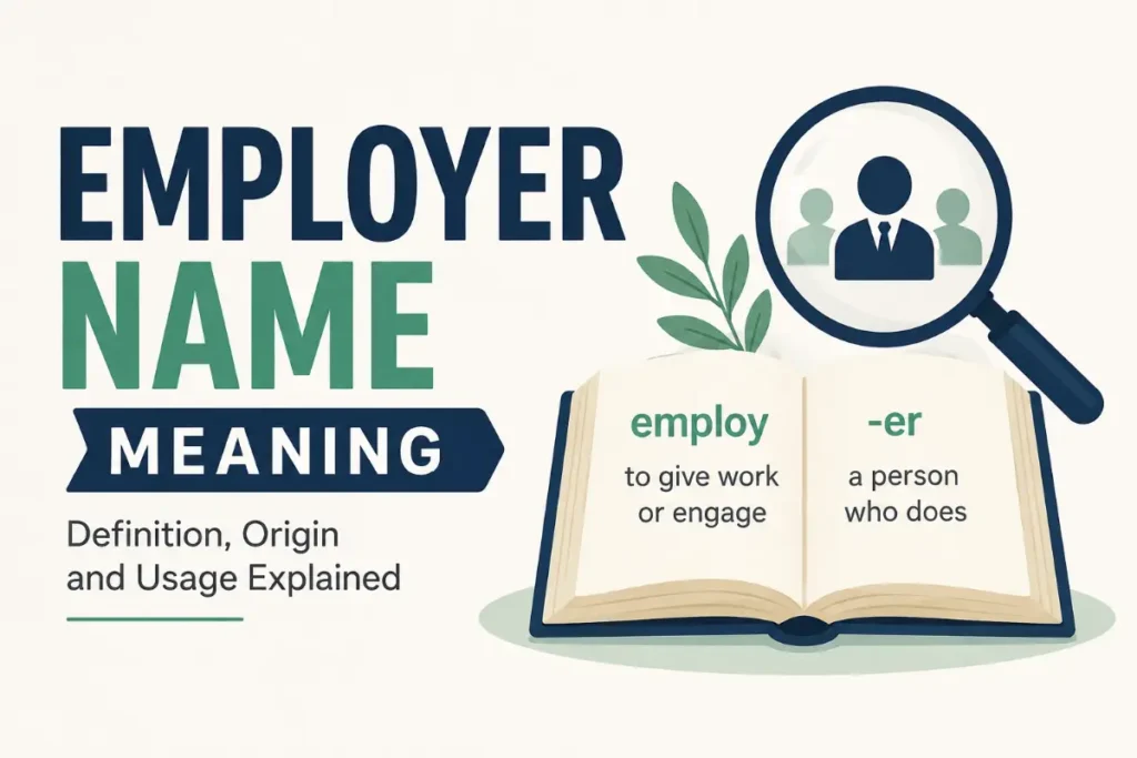 Employer Name Meaning: Everything You Need to Know in 2026