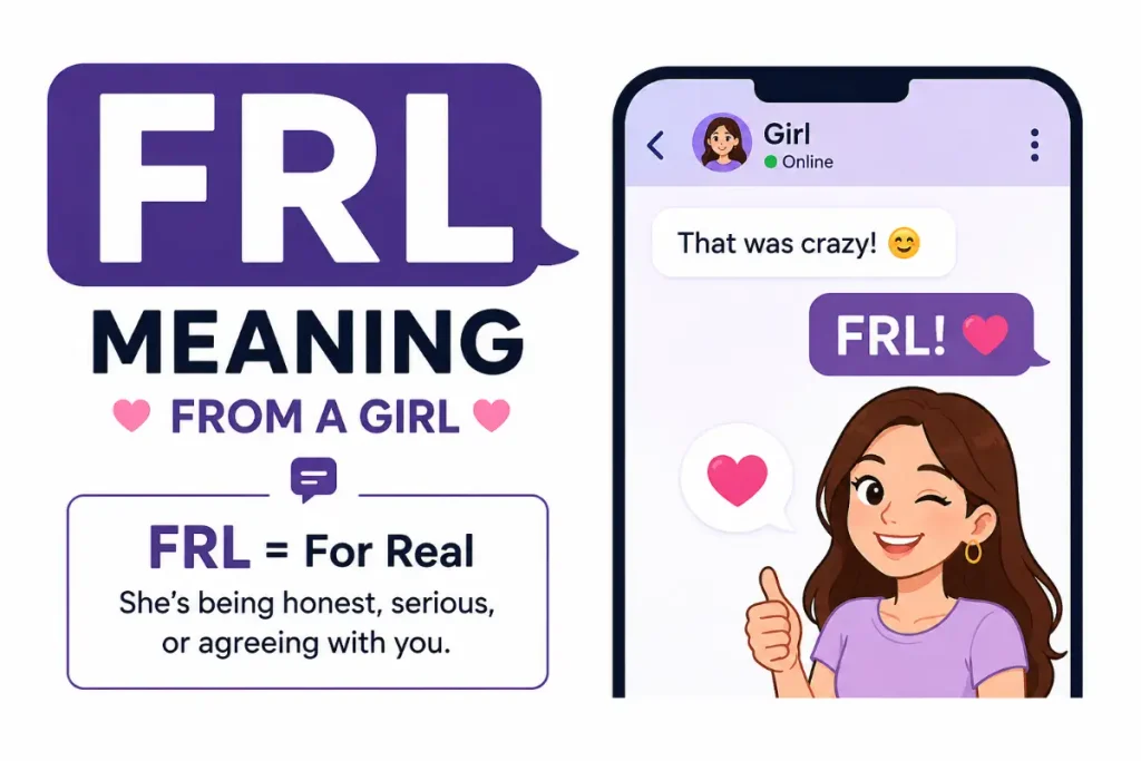 FRL Meaning In Text: What It Means From a Girl.