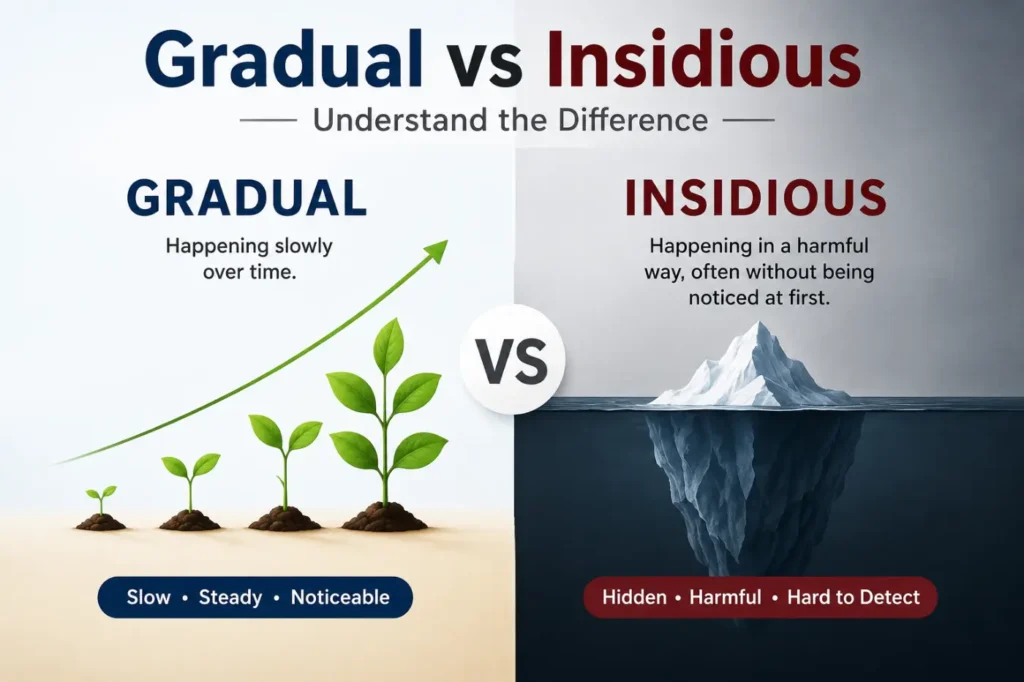 Gradual vs Insidious: 5 Key Differences Explained (2026)