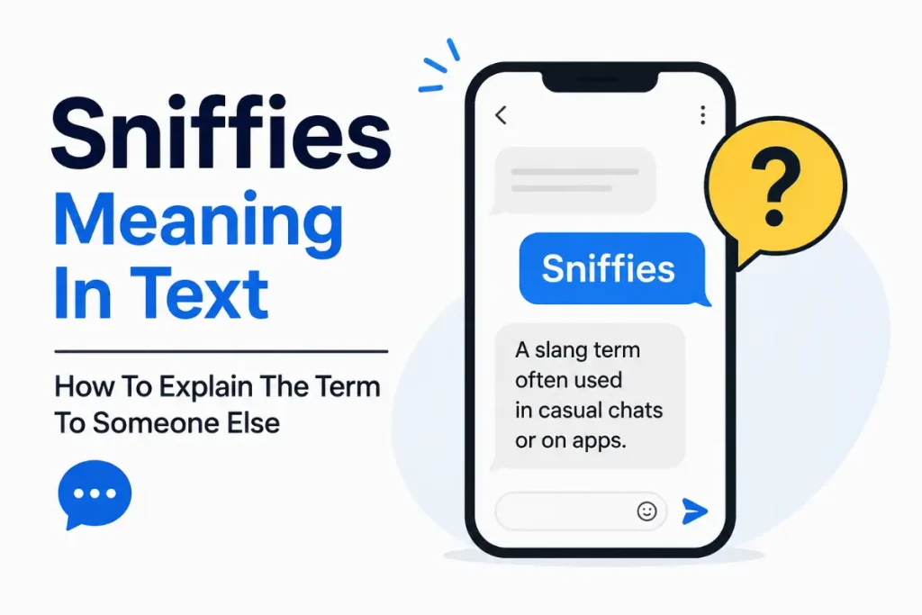 Sniffies Meaning In Text explained with a simple guide on how to explain the term to someone else.