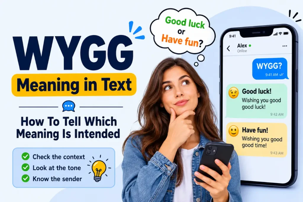 WYGG Meaning In Chat and Text