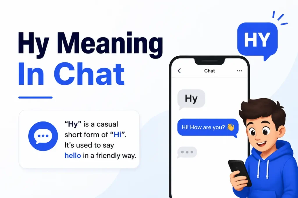 Hy Meaning In Text explained with a simple guide to Hy Meaning In Chat and its casual use.