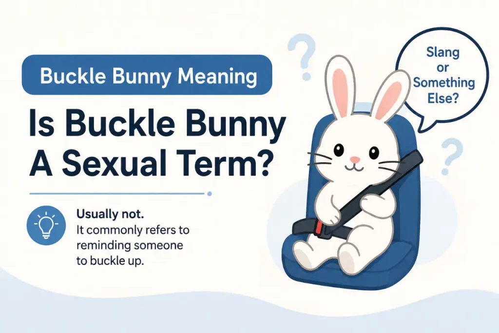 Buckle Bunny Meaning explained and whether Is Buckle Bunny A Sexual Term in simple terms.