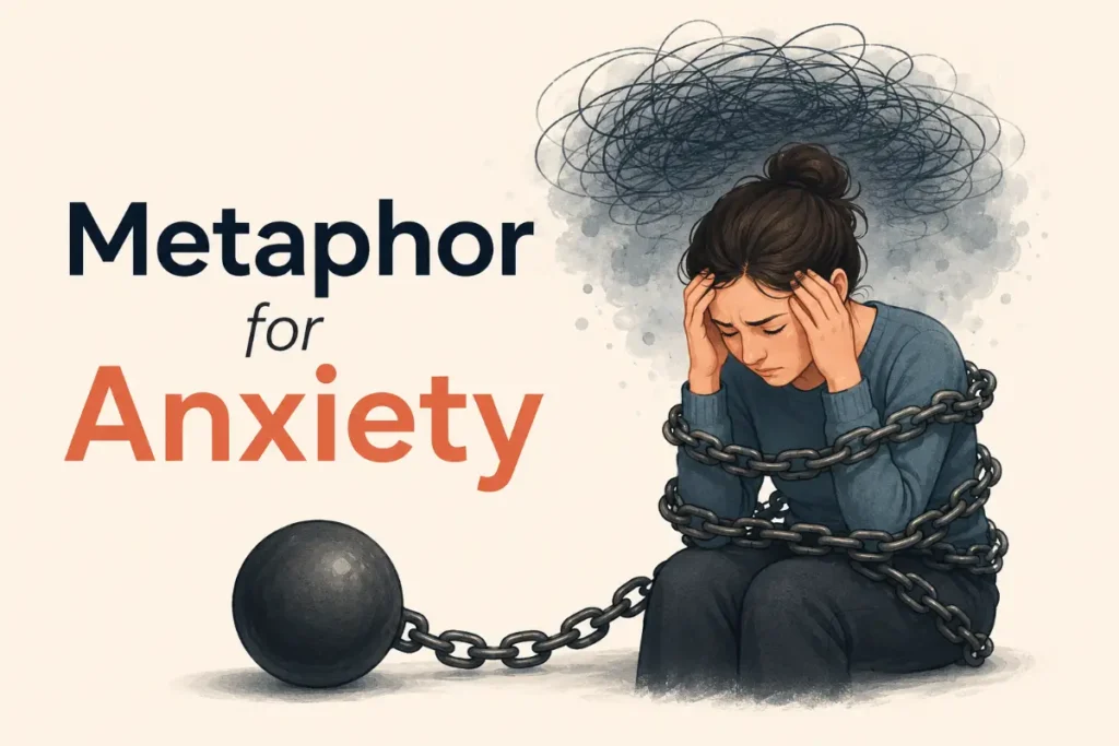 Metaphor for Anxiety: 100+ Powerful Ways to Describe It