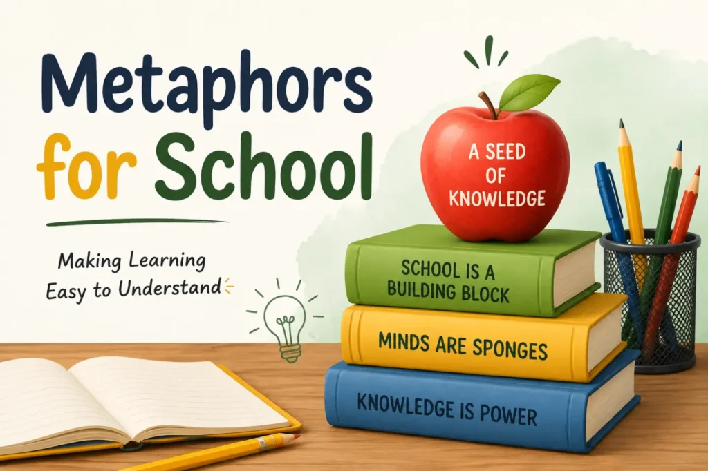 Metaphors for School: 50+ Creative Examples for Students