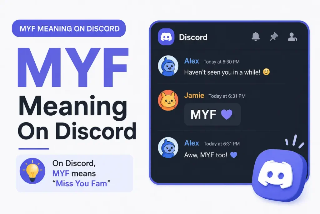 MYF Meaning in Text explained for Discord users.
