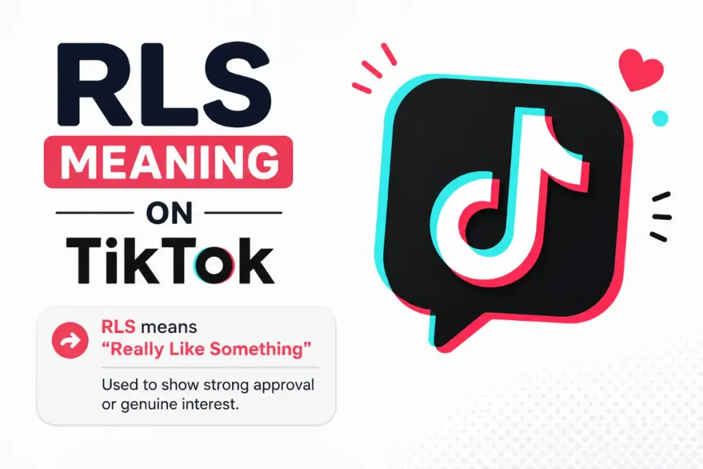 RLS Meaning explained clearly, including its use and meaning on TikTok.