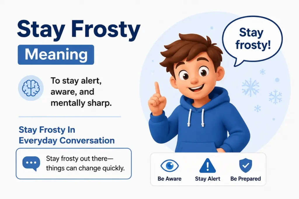 Stay Frosty Meaning: What Does It Really Mean? (2026 Guide)