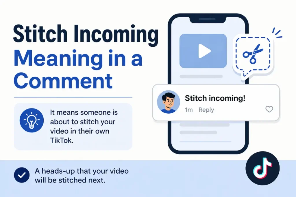 Stitch Incoming Meaning explained in a comment with a simple social media example.