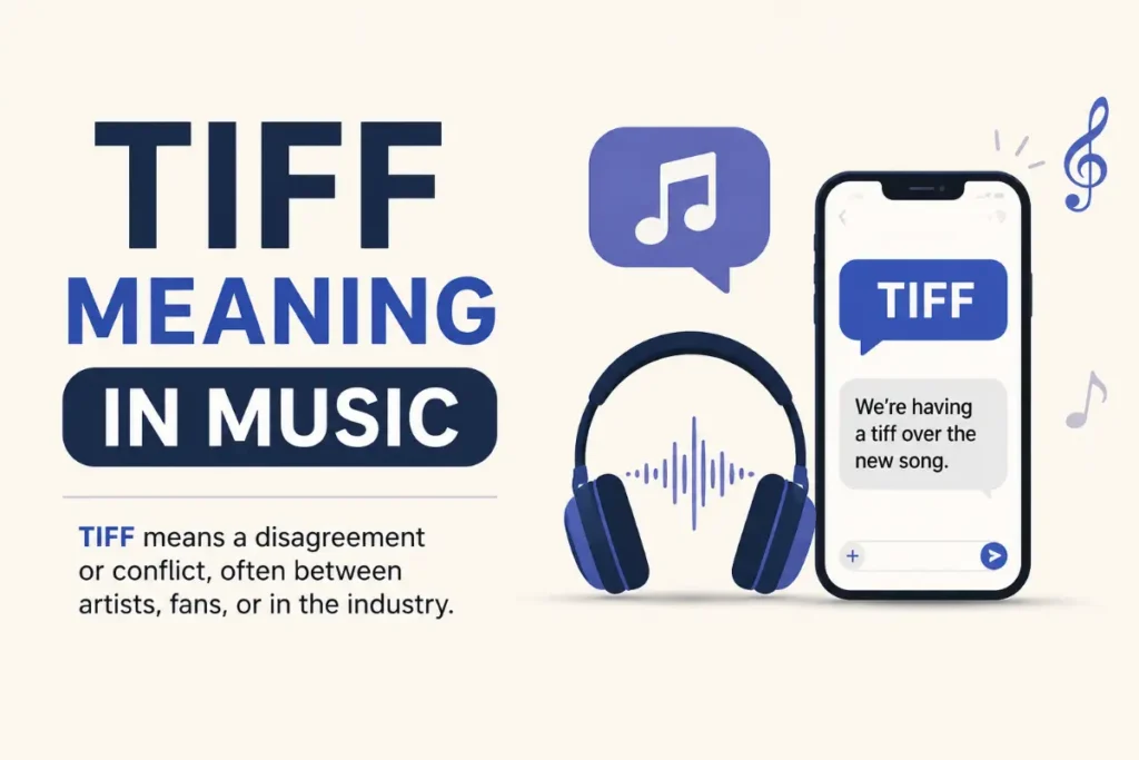 Tiff Meaning In Text explained with a clear example of TIFF meaning in music.