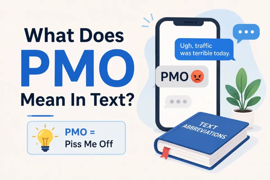What Does PMO Mean In Text? The Complete Meaning Guide (2026)