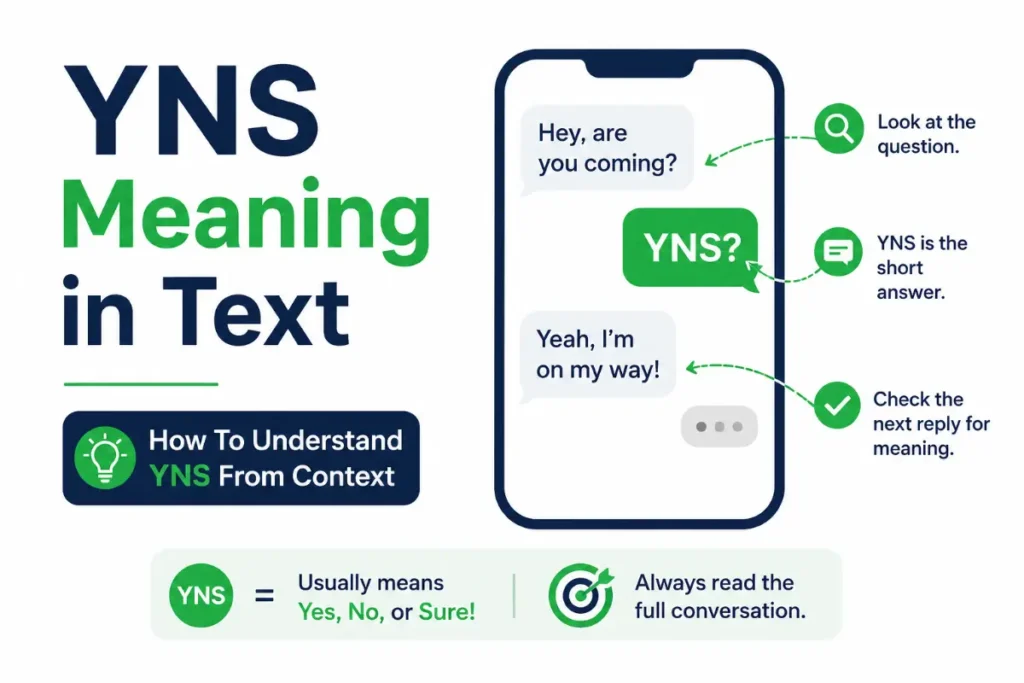 YNS Meaning in Text: 7 Meanings You Need to Know (2026)