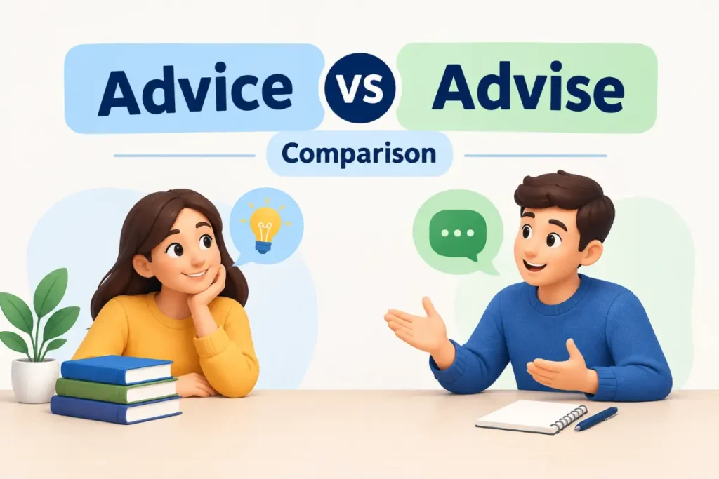 Advice vs Advise: Which One Is Correct? (2026 Guide)