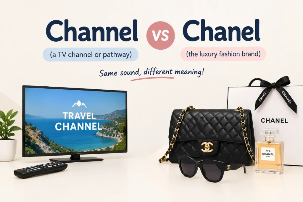 Channel vs Chanel: Chanel Clothing And Fashion explained clearly