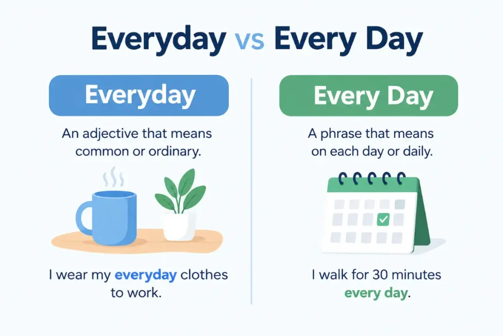 Everyday vs Every Day: 5 Key Differences Explained (2026)
