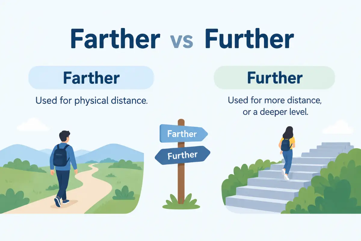 Farther vs Further: Which Word Should You Use? (2026)