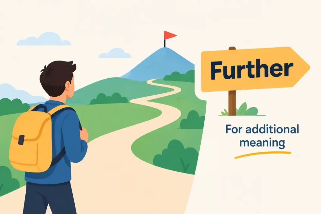 Farther vs Further: Understanding Further for Additional Meaning