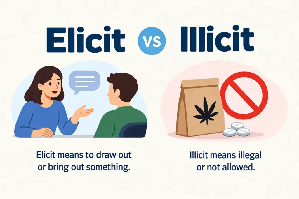 Elicit vs Illicit At A Glance