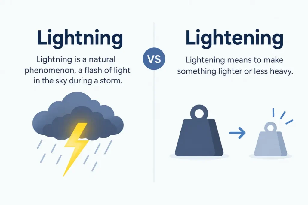 Lightning vs Lightening: Which Spelling Is Correct? (2026)