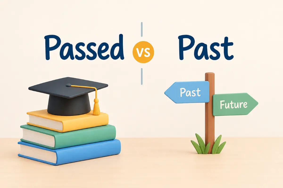 Passed vs Past: The Simple Difference Explained (2026)