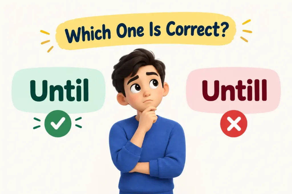 Until or Untill: Correct Spelling, Meaning & Usage in 2026