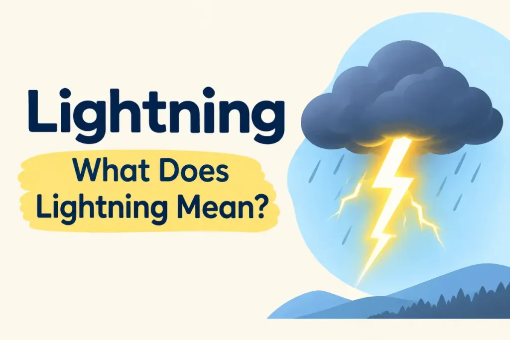 Lightning vs Lightening: What Does Lightning Mean?