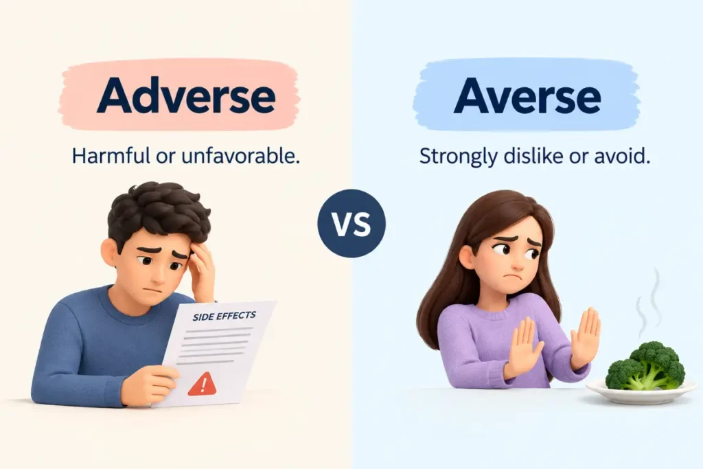 Adverse vs Averse: 7 Key Differences You Need to Know (2026)
