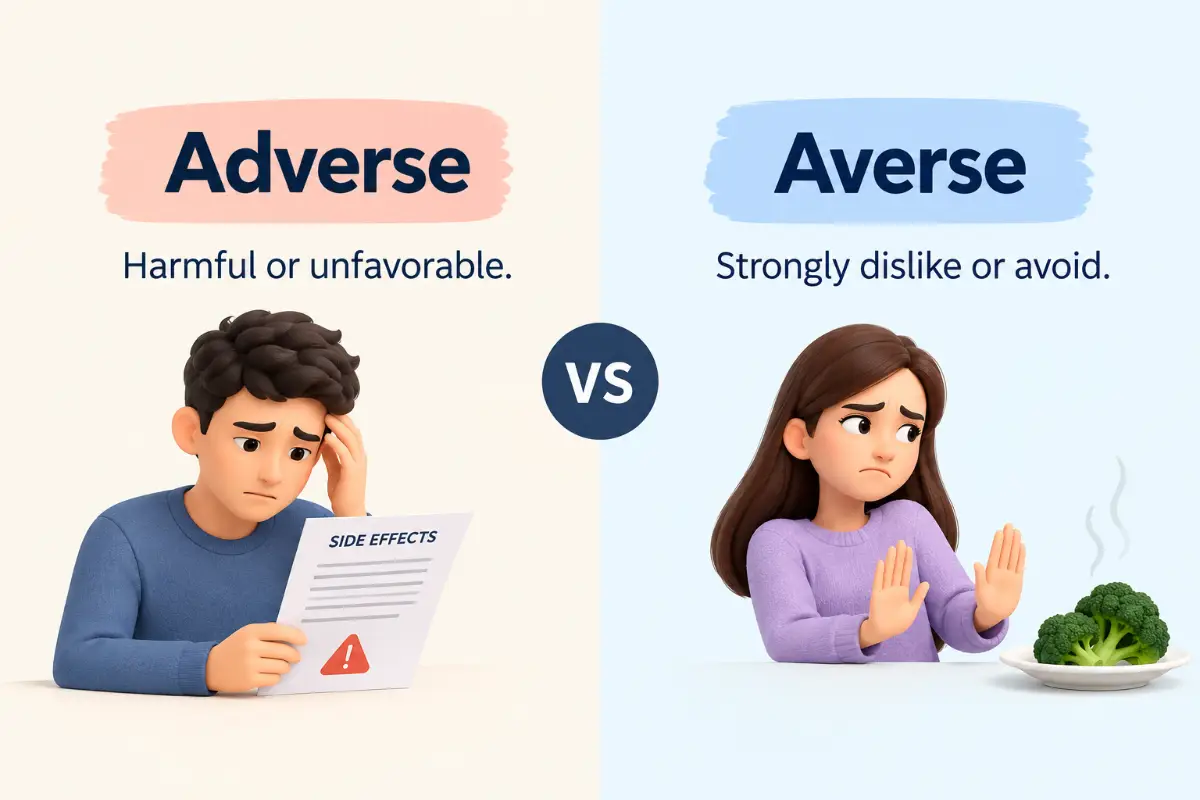Adverse vs Averse: 7 Key Differences You Need to Know (2026)