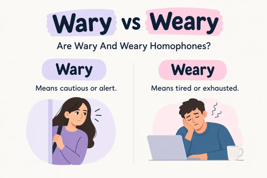 Wary vs Weary: Which One Should You Use? (2026 Guide)