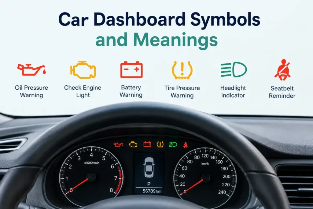 Car Dashboard Symbols and Meanings Every Driver Should Know