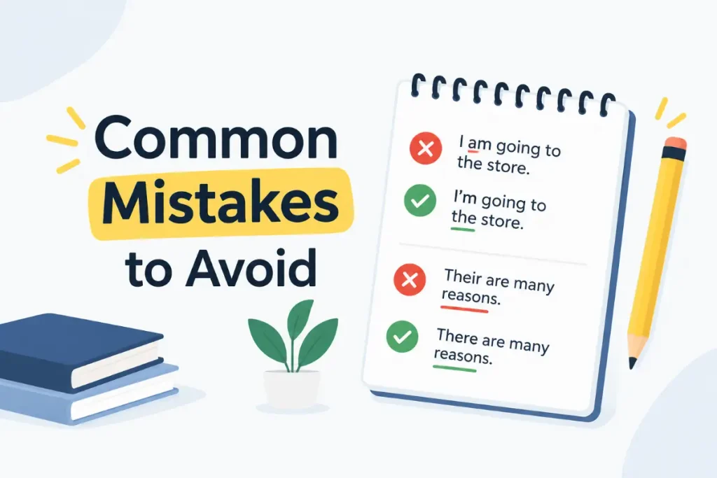 Writing or Writting: Common Mistakes to Avoid, with clear examples of incorrect and correct grammar.